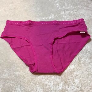 NEW Victoria’s Secret Stretch Cotton Hiphugger Panty Pink Sexy Small S NWT Sexy